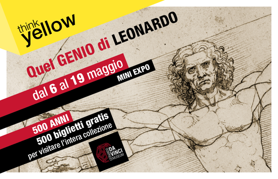 genio leonardo da vinci expo ipercity