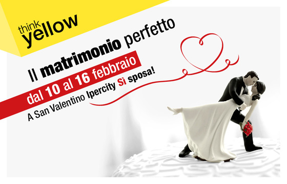 matrimonio perfetto evento centro commerciale ipercity