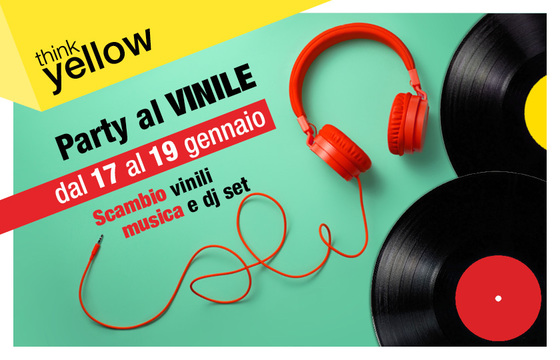 party al vinile evento centro commerciale Ipercity